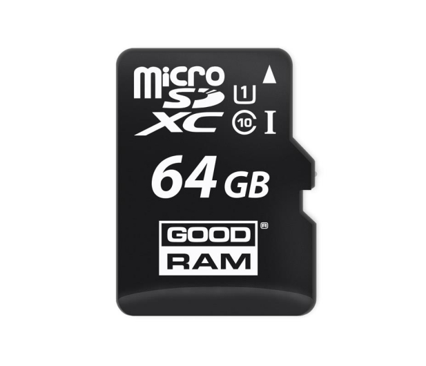 GOODRAM MicroSD 64GB SDU64GXCUHS1AGRR10 - 168412 - zdjęcie 3